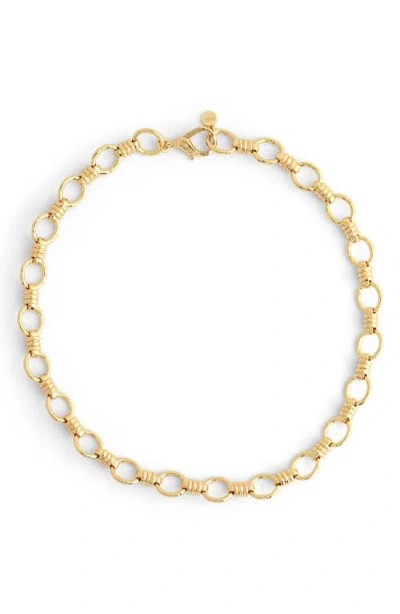Anabel Aram Jewelry Neptune Chain Necklace In Gold