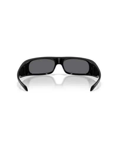 Oakley Unisex Rectangle Sunglasses, Highland Oo9522 In Black