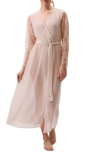 Rya Collection Sincerity Chiffon Robe In Gold