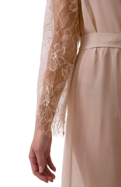 Rya Collection Sincerity Chiffon Robe In Gold