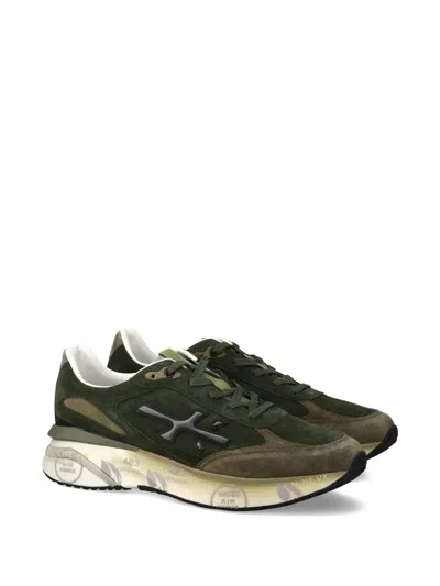 Premiata Moerun Sneakers In Green