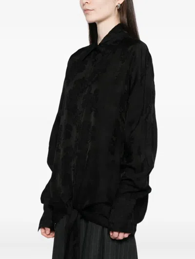 Uma Wang Tubby Shirt In Black