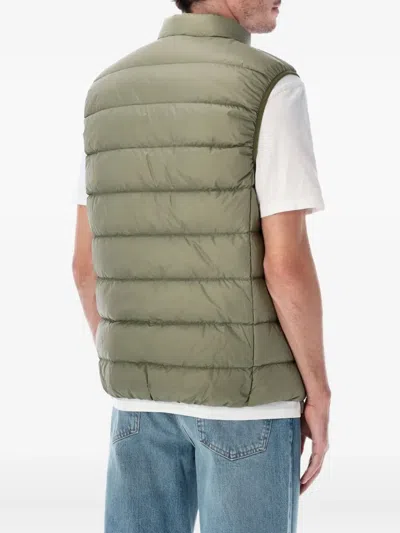 Pyrenex Arial Sleeveless Down Vest In Green
