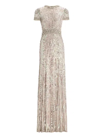 CELESTE 亮片缀饰连衣裙