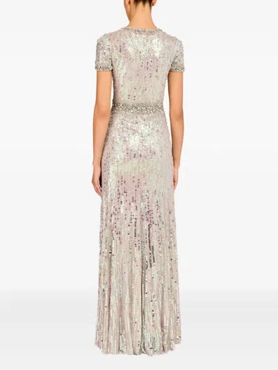 CELESTE 亮片缀饰连衣裙