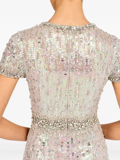 CELESTE 亮片缀饰连衣裙