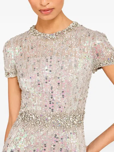 CELESTE 亮片缀饰连衣裙