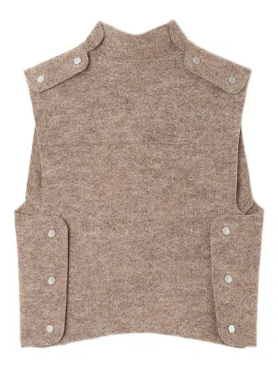 Sunnei Armatura Top In Brown