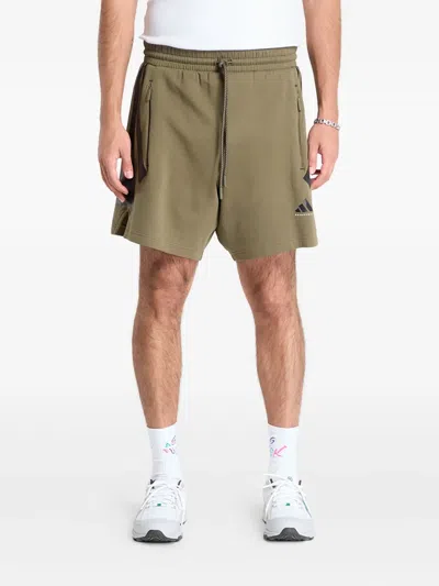 Adidas Originals Spacer Shorts In Green