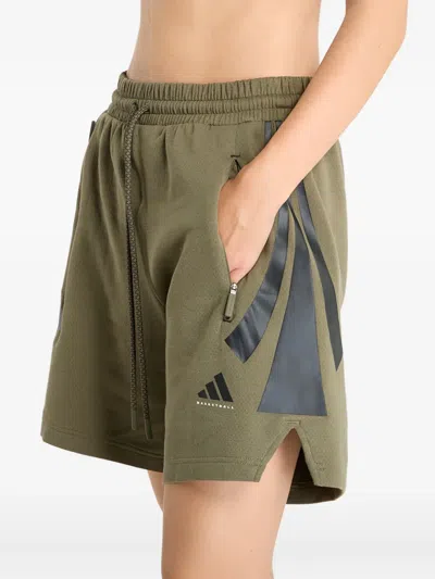 Adidas Originals Spacer Shorts In Green