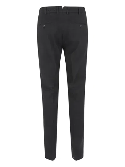 Incotex Buttoned Trousers In Black