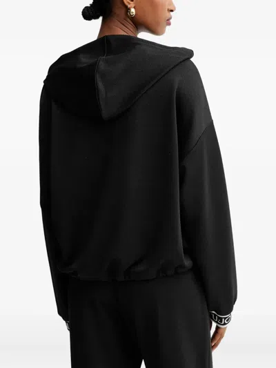 Liu •jo Drawstring-fastening Sweater In Black