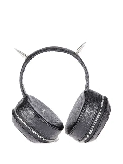 Limi Feu Hard Mixture Headphones Tote Bag In Black