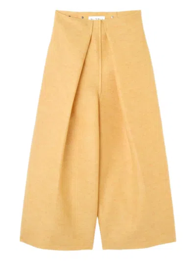 Sunnei Armatura Cholo Trousers In Yellow