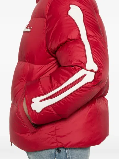 Amiri Bones Down Puffer Jacket In Red