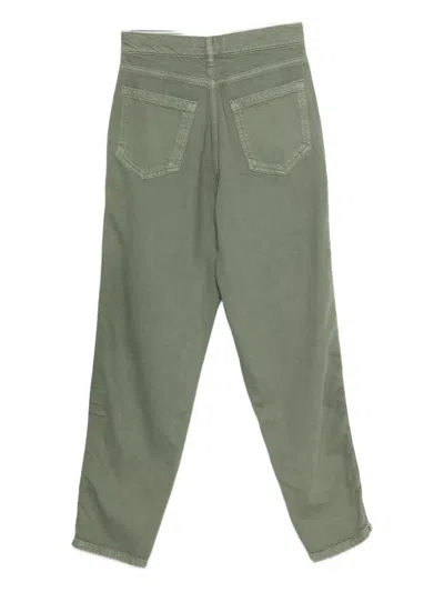 Ba&sh Cali Patch-pocket Trousers In Green