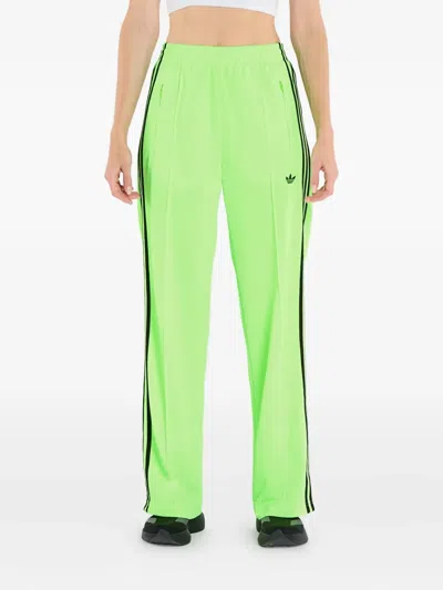 Adidas Originals Firebird 3-stripes Logo Sweatpants In Green