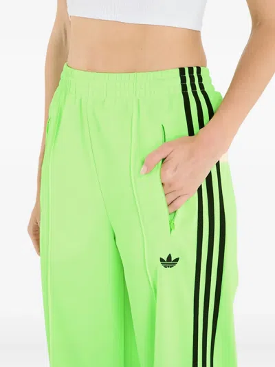 Adidas Originals Firebird 3-stripes Logo Sweatpants In Green