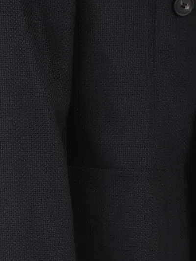 Tagliatore Tailored Double-breasted Jacket Notch Lapel In Blue