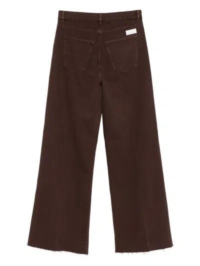 Nine In The Morning Audrey Palace High Waist T.v. In Brown