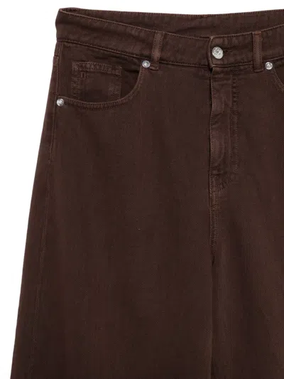 Nine In The Morning Audrey Palace High Waist T.v. In Brown