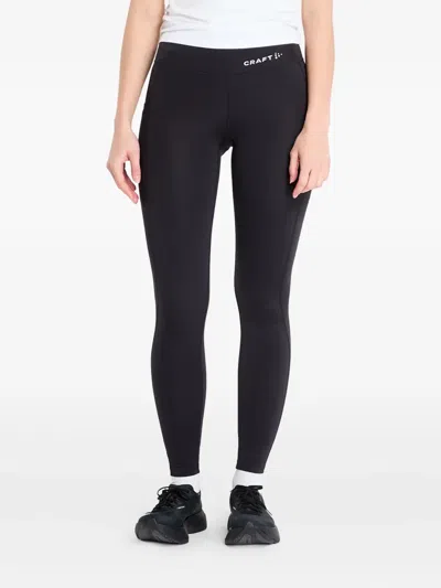 Craft Logo-print Leggings In Black