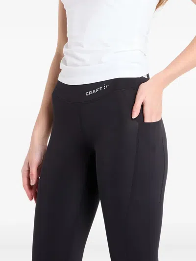 Craft Logo-print Leggings In Black