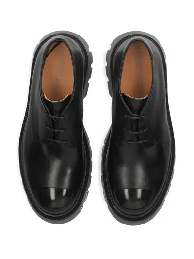 Premiata Peckham Lace-up Shoes In Black
