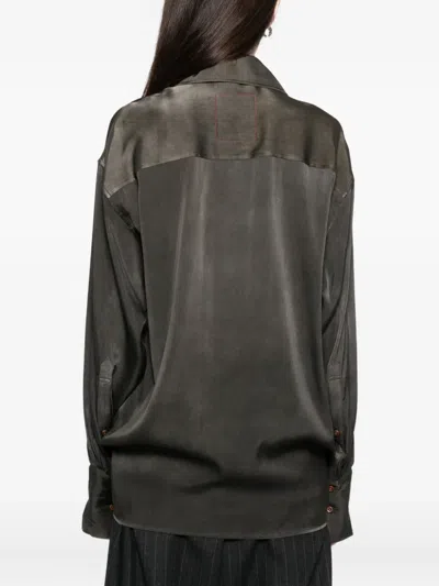 Uma Wang Tubby Shirt In Gray