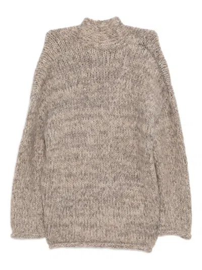Lauren Manoogian V-neck Jumper In Neutral