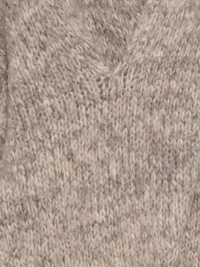 Lauren Manoogian V-neck Jumper In Neutral