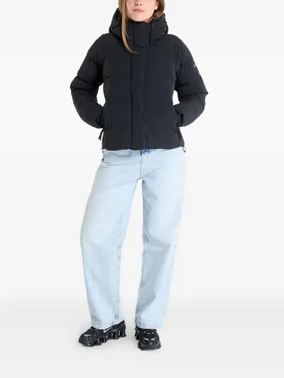 Columbia Logo-print Padded Jacket In Black