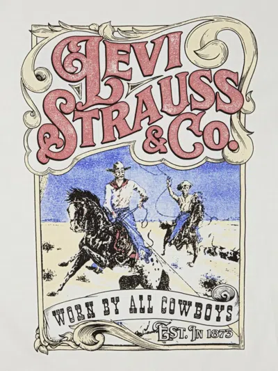 Levi's Graphic T-shirt In Neutral