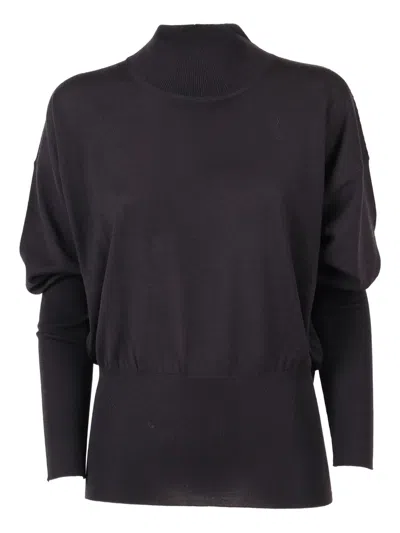 Filippo De Laurentiis Turtleneck Long-sleeve Sweater In Black