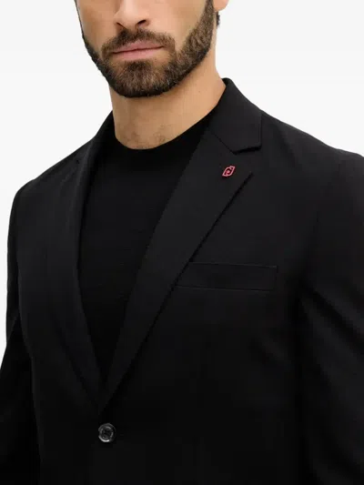 Liu •jo Jersey Blazer In Black