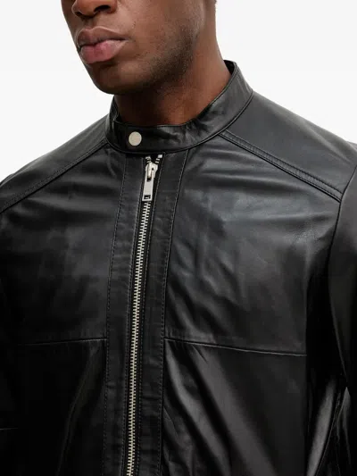 Liu •jo Leather Jacket In Black