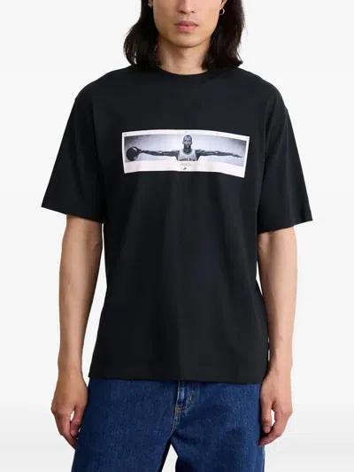 Jordan Photo-print T-shirt In Black