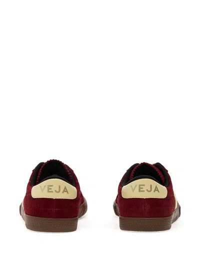 Veja Paneka Suede Sneakers Grenat Sun Bark In Red