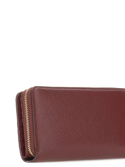 Liu •jo Caliwen Wallet In Burgundy