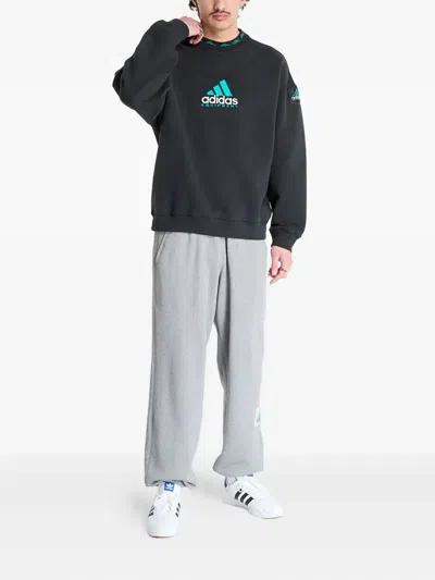 Adidas Originals Adidas Equipment Wash Crewneck Sweatshirt In Black