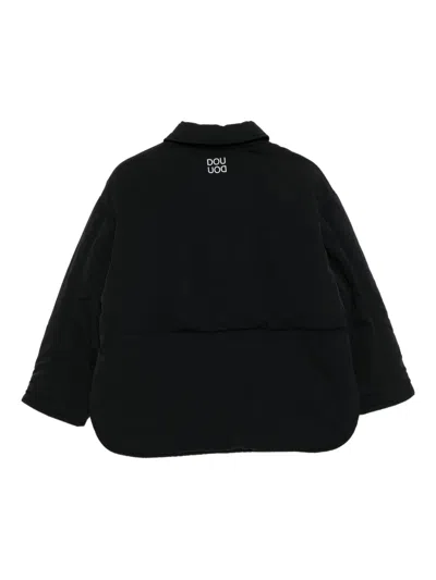 Douuod Logo-print Jacket In Black