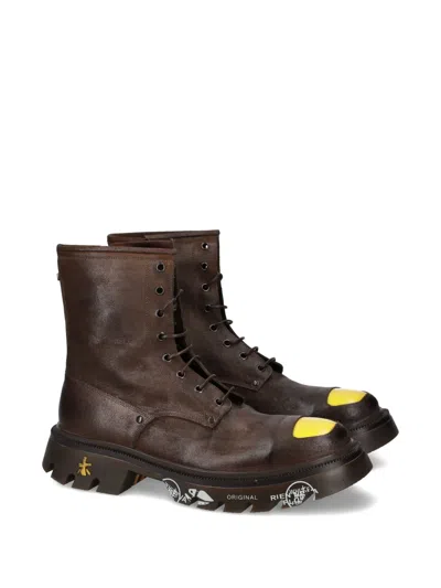 Premiata Botas - Amarillo In Brown