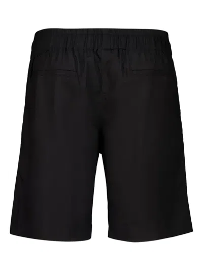 Spiritum Tulum Palmita Bermuda Shorts In Black