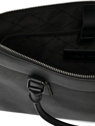 Michael Kors Edison Briefcase In Black