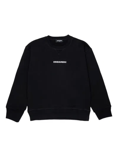 Dsquared2 Logo-print Tracksuit Set In Black