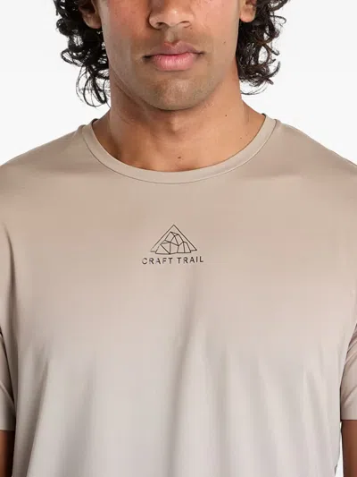 Craft Logo Short-sleeve Tee In White