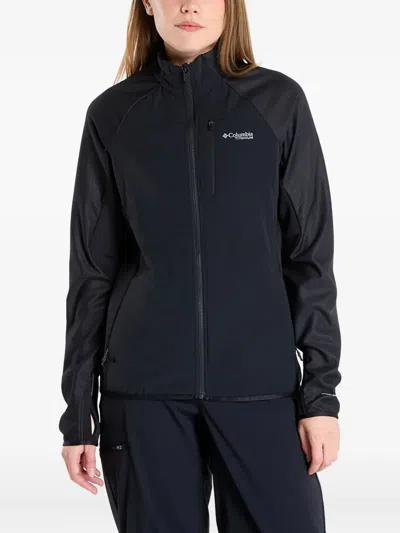 Columbia Arctic Crest™ Zip Fastening Sweater In Black
