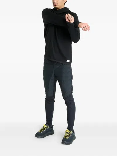 Craft Logo-patch Hoodie In Black