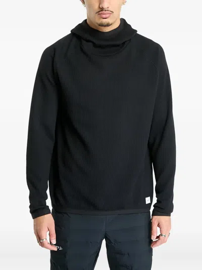 Craft Logo-patch Hoodie In Black