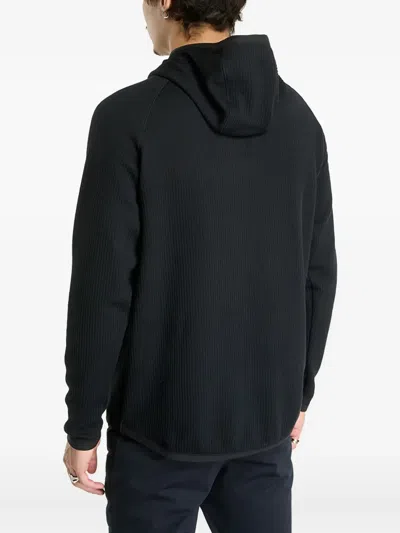 Craft Logo-patch Hoodie In Black